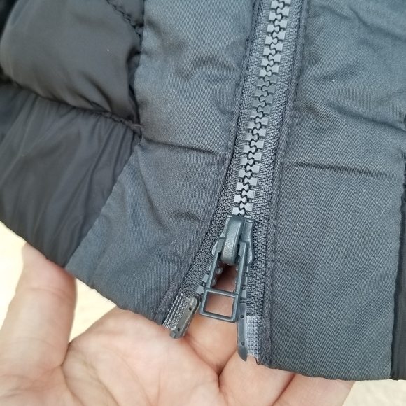 Universal Thread mixed media sherpa quilted nylon jacket green black XXL - Picture 8 of 8